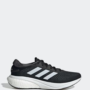 Adidas Black and White Running Shoes